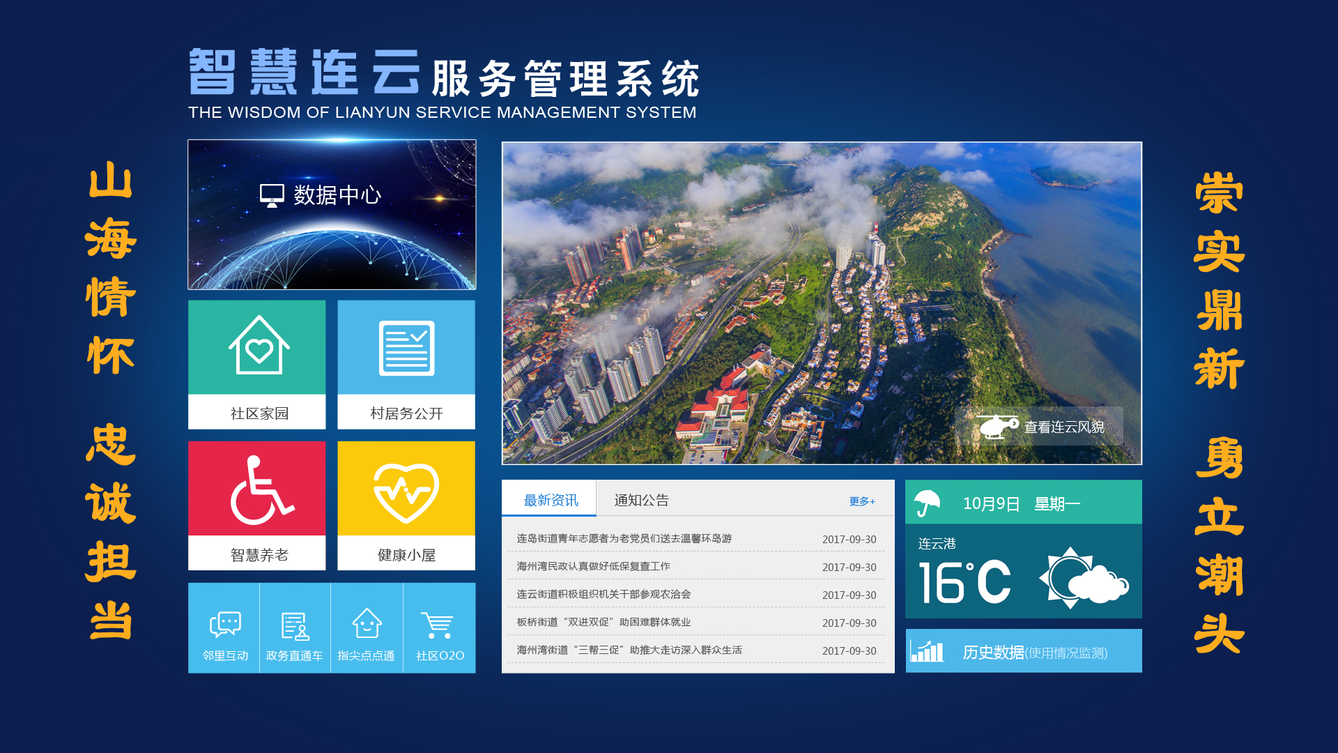 智慧連云管理系統(tǒng)